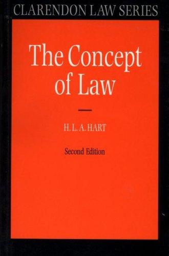 H. L. A. Hart, Penelope Bulloch, Joseph Raz: The Concept of Law (Clarendon Law Series) (1997, Oxford University Press, USA)