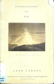 Autobiography of red (1999, Vintage Books)