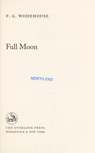 Full moon (Hardcover, 2006, Overlook Press)