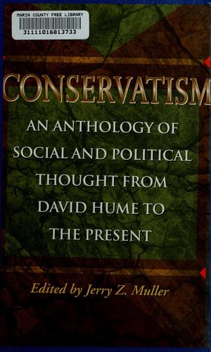 Jerry Z. Muller: Conservatism (1997, Princeton University Press)