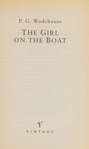 P. G. Wodehouse: The girl on the boat (1996, Vintage)