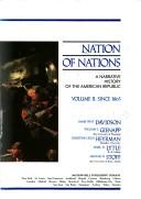 James West Davidson: Nation of Nations (Paperback, 1989, Mcgraw-Hill College)