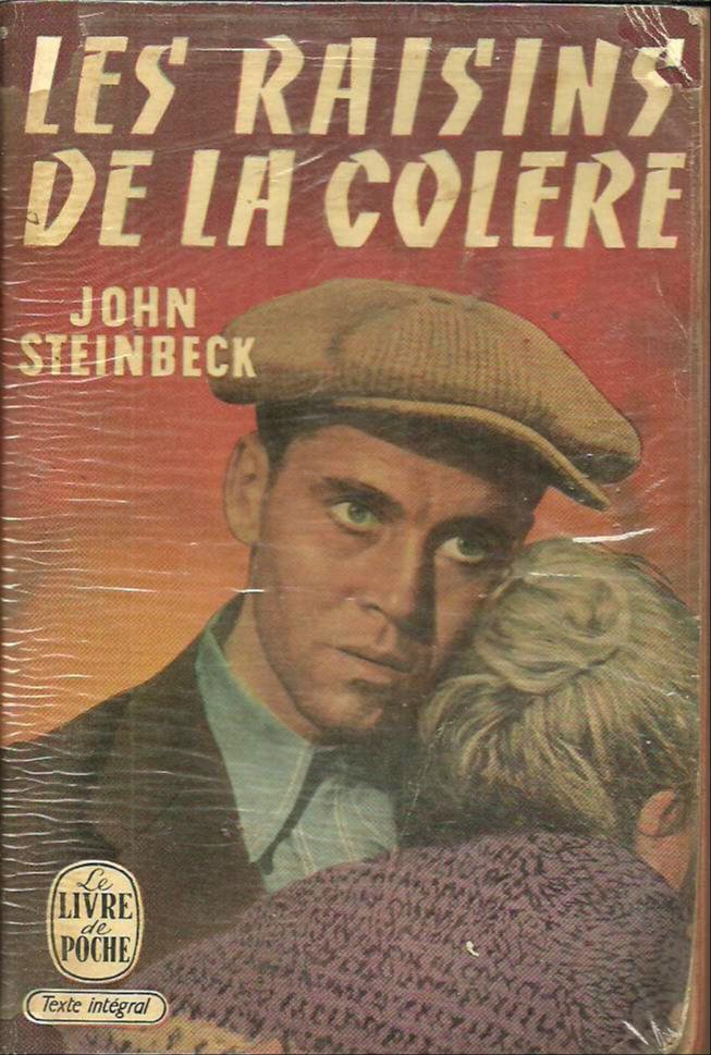 Steinbeck: Les Raisins de la colère (French language, 1947, Éditions Gallimard)