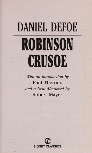 Robinson Crusoe (Paperback, 2008, Signet Classics)
