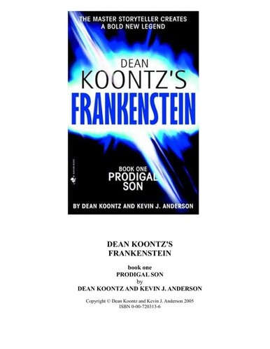 Dean Koont's Frankenstein (Paperback, 2005, Bantam Books)