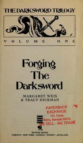 Forging the darksword (1988, Bantam Books)