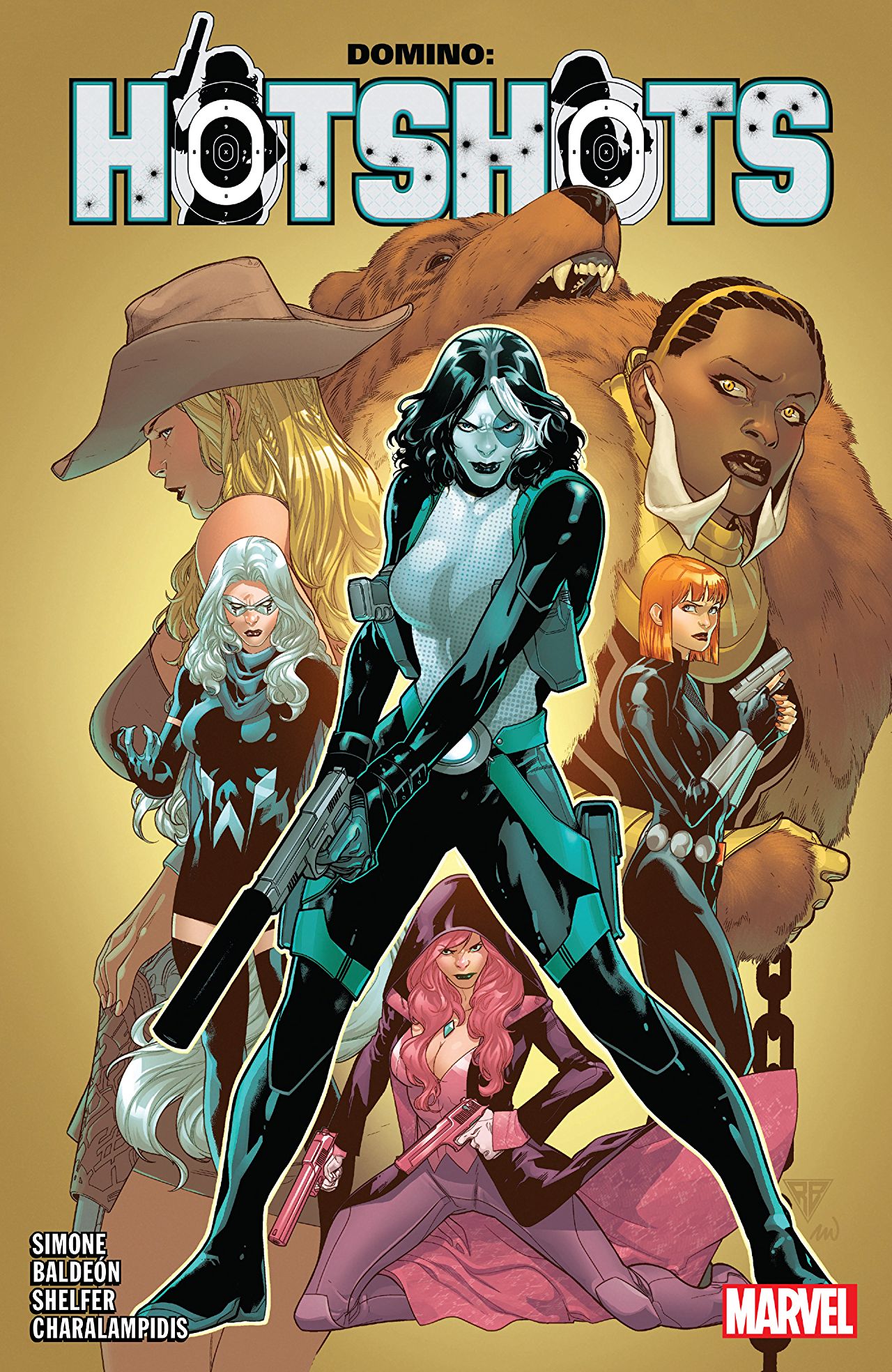 Gail Simone, David Baldeón, Michael Shelfer: Domino (Paperback, 2019, Marvel Worldwide, Incorporated)