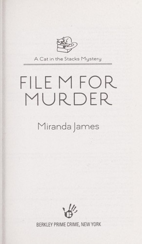 File M for Murder (2012, Berkley Pub Group)