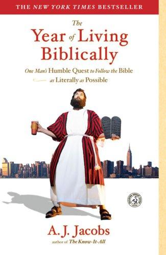 The Year of Living Biblically (Paperback, 2008, Simon & Schuster Paperbacks)