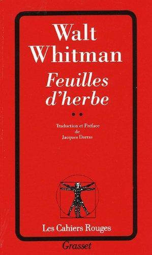 Feuilles d'herbe ** (French language)
