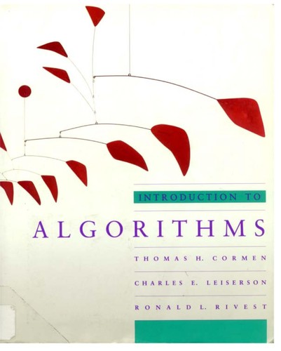Introduction to Algorithms (1990, MIT Press)