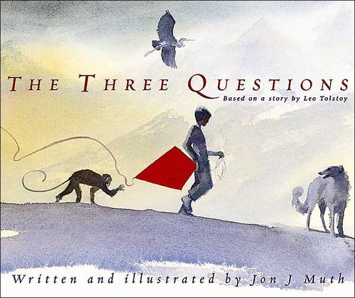 Jon J. Muth: Three Questions (2002, Scholastic)