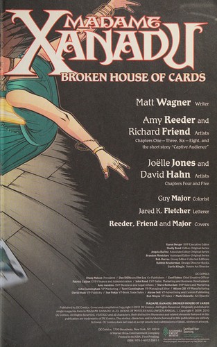 Matt Wagner: Madame Xanadu (GraphicNovel, 2010, DC Comics)