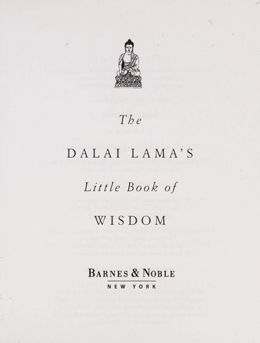 Little book of wisdom (Hardcover, 2002, Barnes & Noble Books)