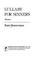 Kate Braverman: Lullaby for sinners (1980, Harper & Row)
