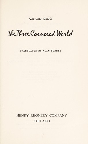 The three cornered world. (1967, H. Regnery Co.)