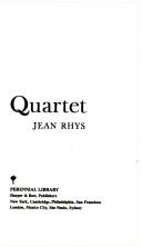 Jean Rhys: Quartet (Paperback, 1981, HarperCollins Publishers)