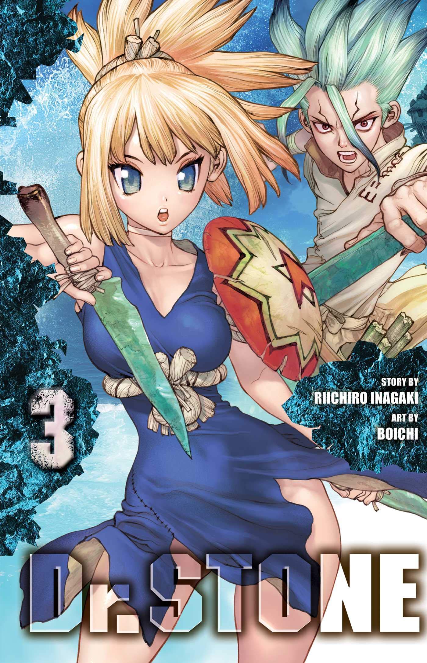 Riichiro Inagaki, Boichi: Dr. STONE, Vol. 3 (2019, Viz Media)