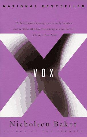 Nicholson Baker: Vox (1993, Vintage Books)