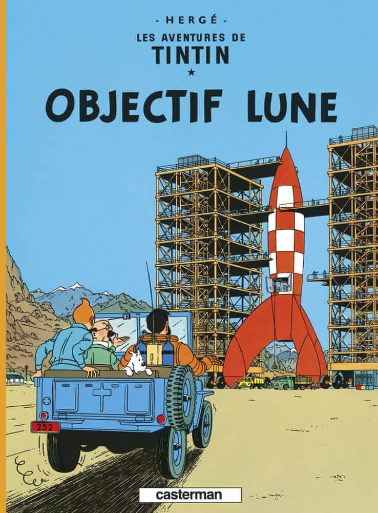 Hergé: Objectif Lune (Hardcover, French language, 1981, Casterman)