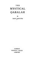 Violet M. Firth (Dion Fortune): The mystical Qabalah (1979, Alta Gaia Books)