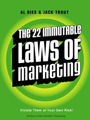 Jack Trout: The 22 Immutable Laws of Marketing (EBook, 2002, HarperCollins)