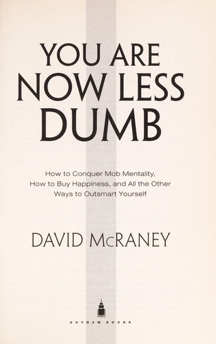 You are now less dumb (2013)