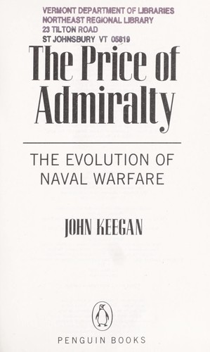 The price of admiralty (1990, Penguin)