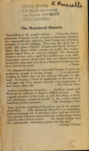 Jean M. Auel: The Mammoth Hunters (Paperback, 1986, Bantam)