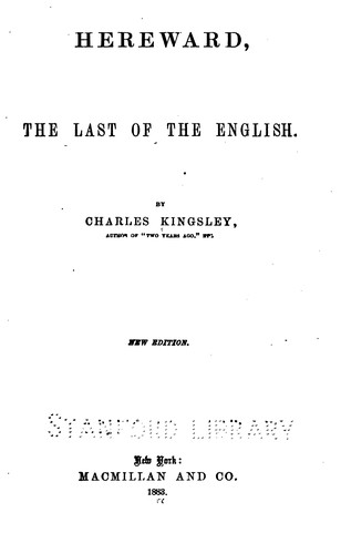 Charles Kingsley: The Heroes; Or, Greek Fairy Tales for My Children (1883, Macmillan and Co.)