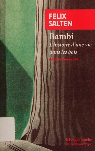 Felix Salten: Bambi (French language, 2016, Rivages)