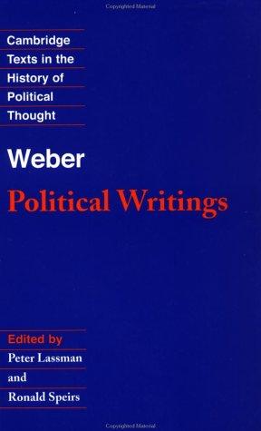 Max Weber: Weber (1994, Cambridge University Press)