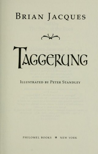 Brian Jacques: The Taggerung (2001, Philomel Books)