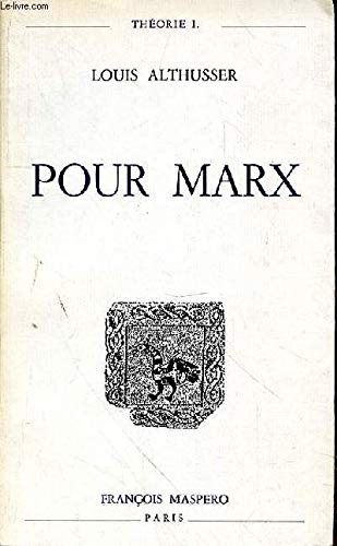 Louis Althusser: Pour Marx (1980, F. Maspero)