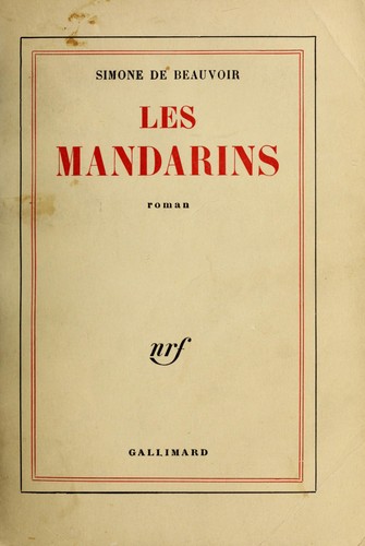 Simone de Beauvoir: Les mandarins (French language, 1954, Gallimard)